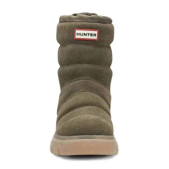 NEW size 8 Green Hunter Womens Maribel lug sole Snow Booties Insulated